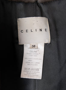Celine Pelliccia in visone grigio sfumato - Tg. 42