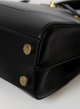 Load image into Gallery viewer, Balmain Rectangular bag in black leather
