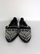 Load image into Gallery viewer, Alexander McQueen Ballerine in pelle nera con studs - N. 38
