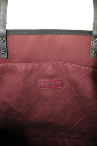 Chanel Shopper 5x5 in tessuto bianco e nero