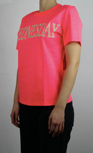 Alberta Ferretti T-shirt Wednesday rosa shocking - Tg. 42
