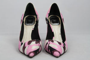 Dior Décolléte in tessuto fantasia astratta - N. 35 ½ -  lesleyluxuryvintage
