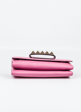 Load image into Gallery viewer, Valentino Borsina Va Va Voom in pelle Rosa con studs
