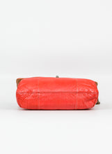 Carica l&#39;immagine nel visualizzatore di Gallery, Lanvin Borsa Happy Bag in pelle corallo
